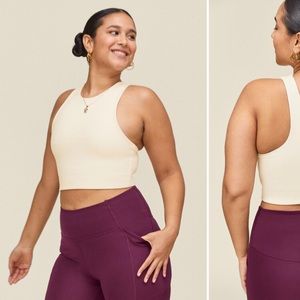 Dylan Bra in Ivory by Girlfriend Collective